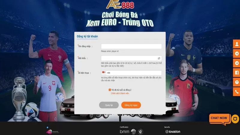 Đăng k&yacute; t&agrave;i khoản l&agrave; bước đầu để tham gia v&agrave;o s&acirc;n chơi n&agrave;y