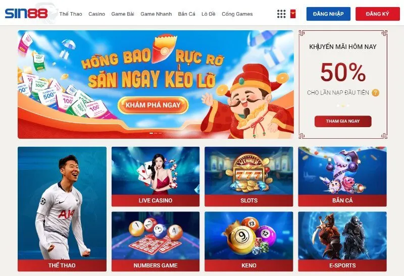 Th&aacute;nh địa Sin88 ngập tr&agrave;n niềm vui